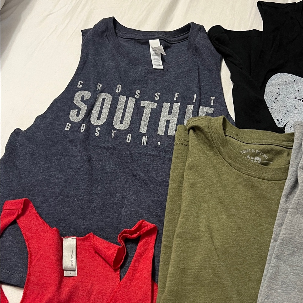 CrossFit tanks/short sleeves